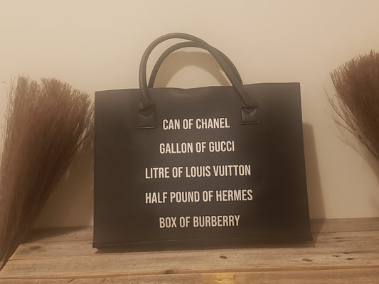 Designer Recipe Tote Bag