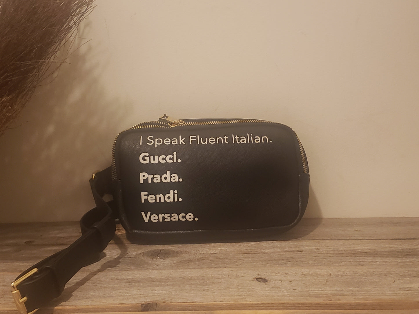 Fluent Italian Material Girl Waist Bag