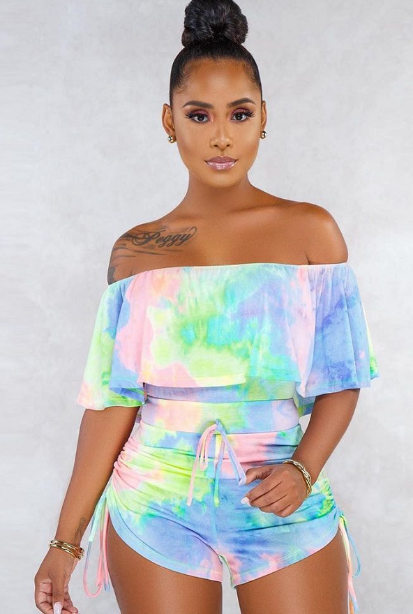 Tye Dye Romper - Brooklyn Phoenix Boutique